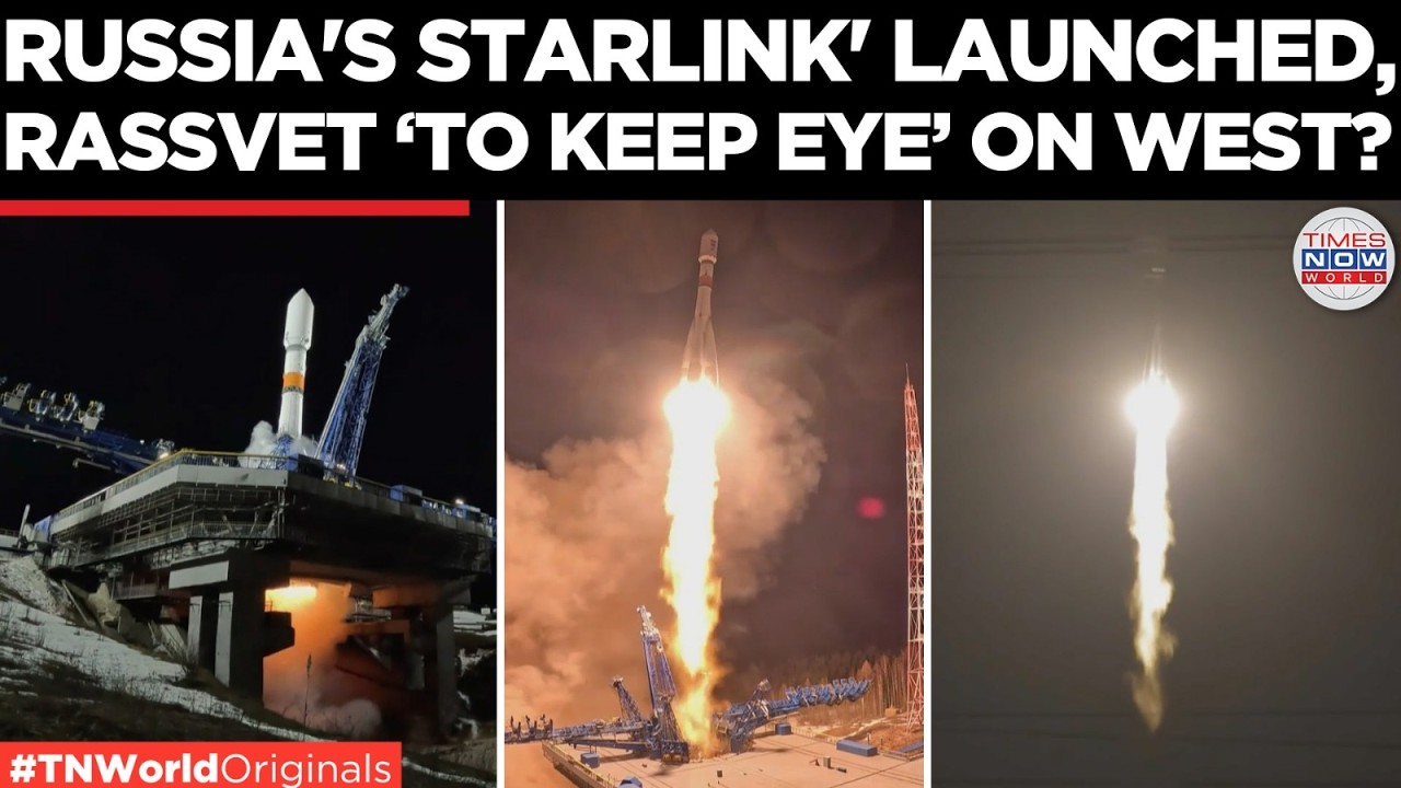 WATCH: Russia Launches Starlink Killer, First 16 Rassvet Satellites launched into Orbit