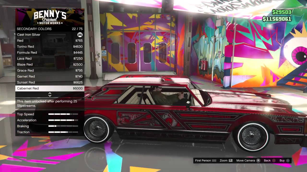 GTA 5 Dundreary Virgo Benny´s Customs options New DLC