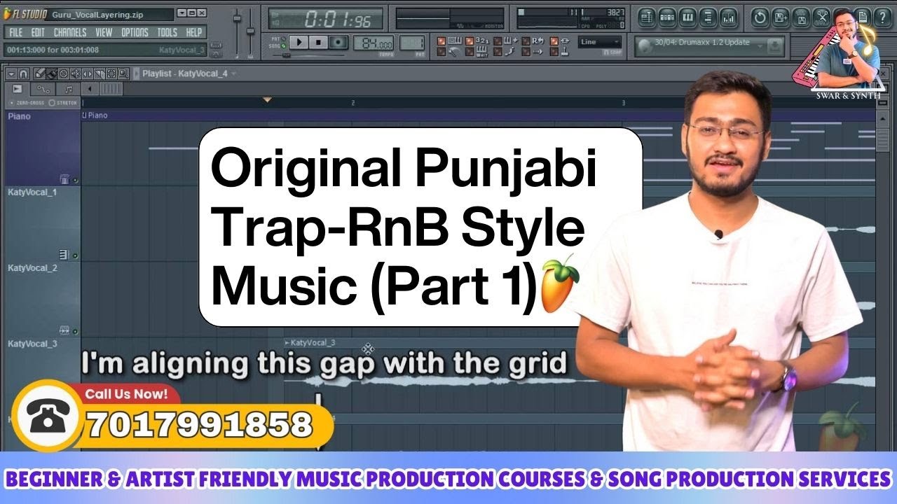 How to Make Original Punjabi Trap-RnB Style Music || Modern Punjabi Music || Easy FL Studio Tutorial