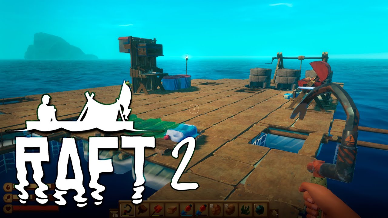 Акула больше не нам страшна | Raft 🏝️ 2 прохождение