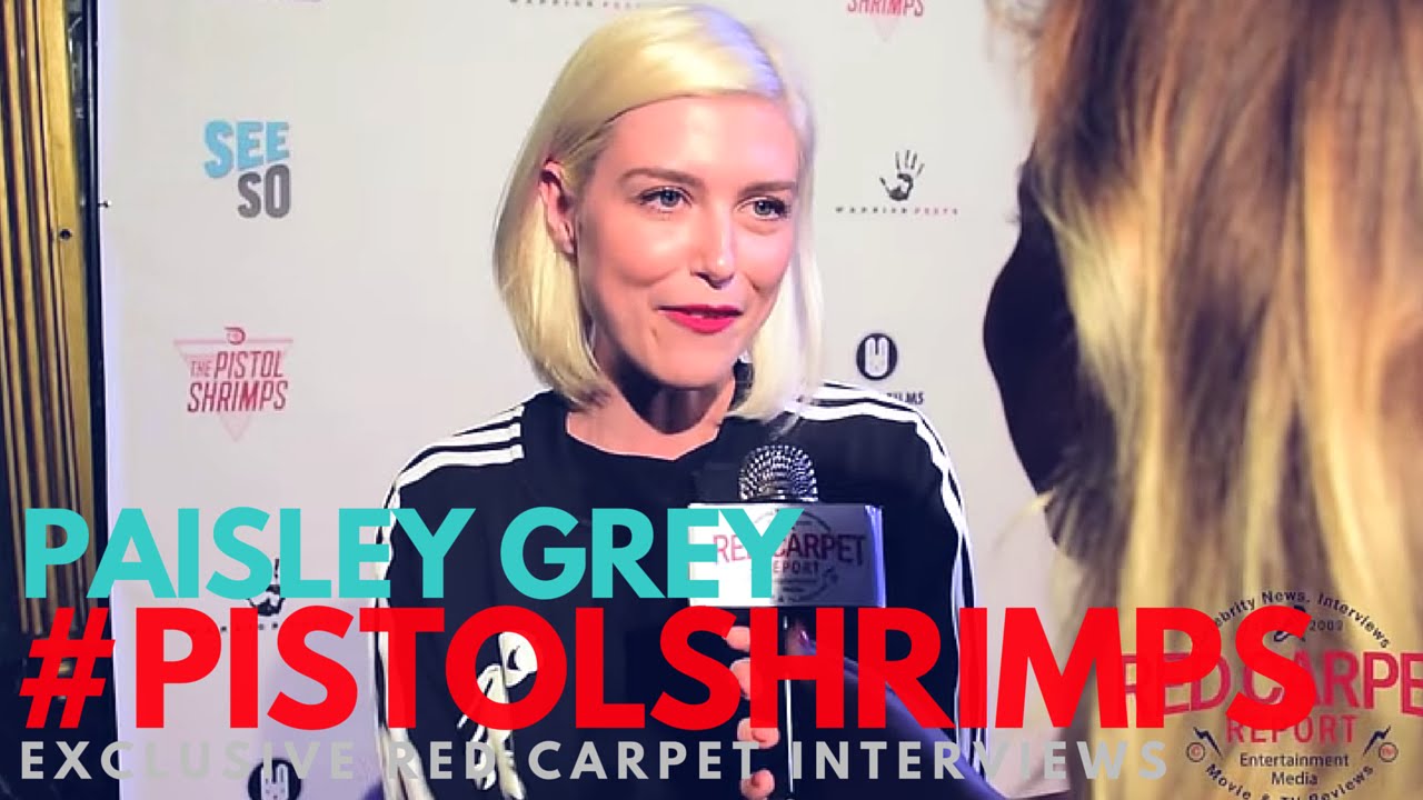 Paisley Grey interviewed at the Premiere of Pistol Shrimps #PistolShrimps #SEESO
