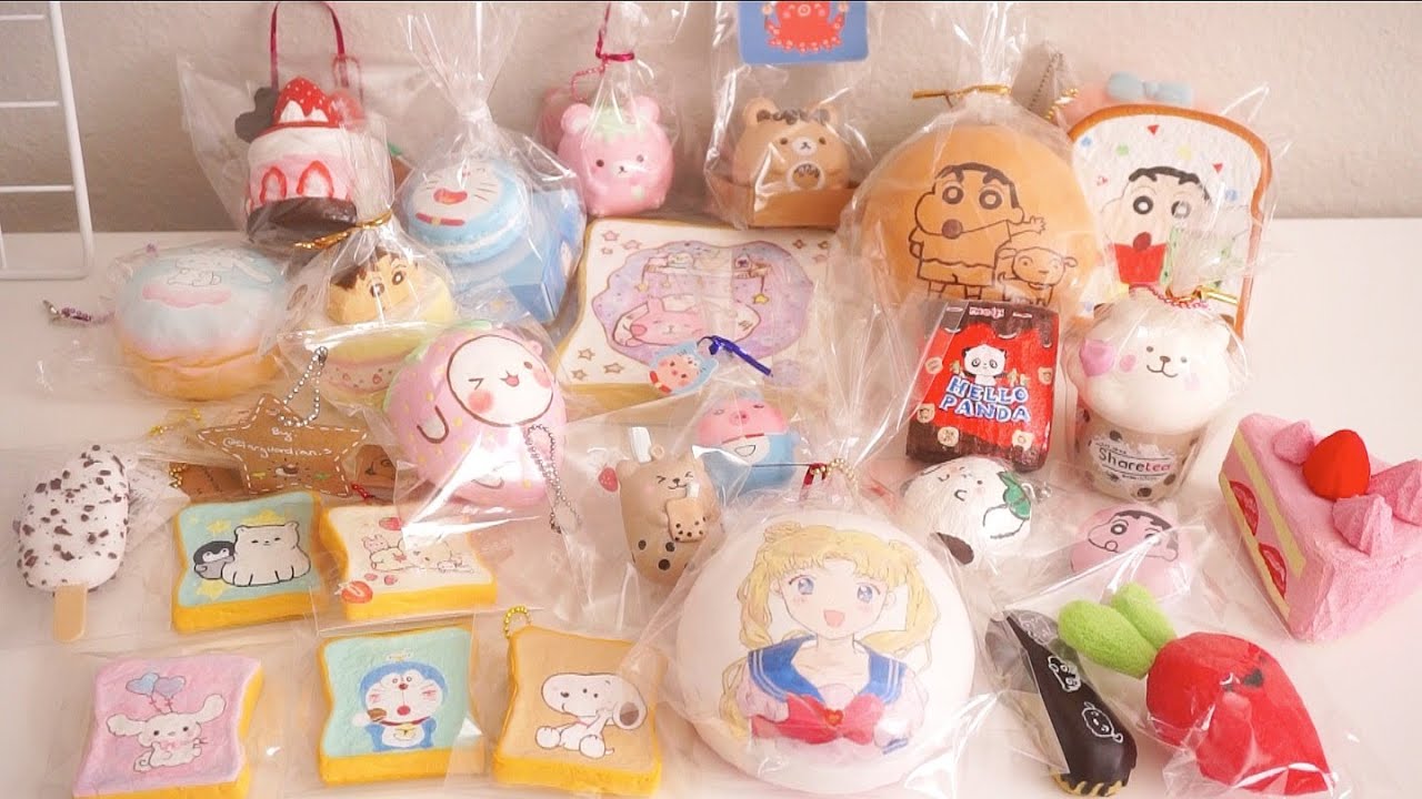 deco homemade squishy collection 2020