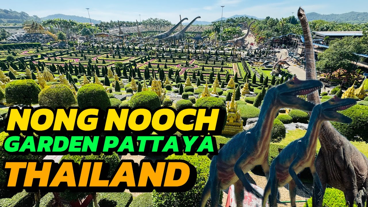 🌴 Nong Nooch Garden Pattaya 🌸 Thailand’s Most Beautiful Garden Paradise!|Travel Vlog