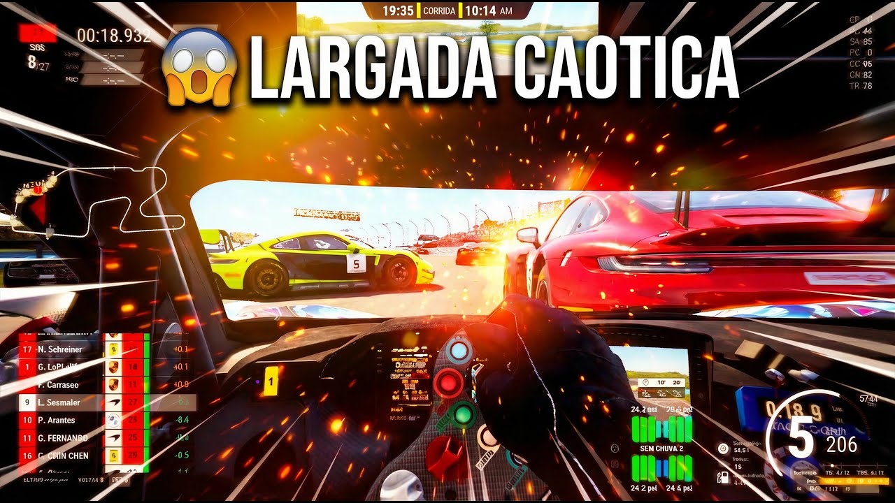 Largada Caótica em Glens - DIARIAS DA LOW FUEL