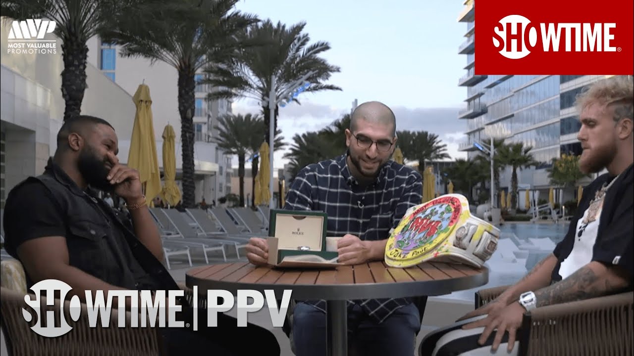 Jake Paul vs Tyron Woodley 2 - MVP FACE 2 FACE