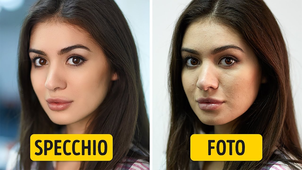 Cos’è che fa vedere il vero te: una foto o uno specchio