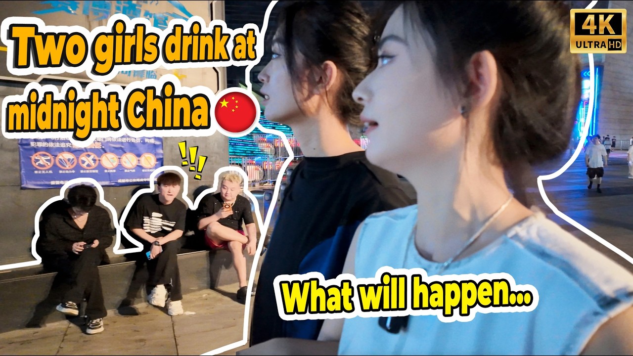 We went for a drink at midnight, things & people here are incredible!