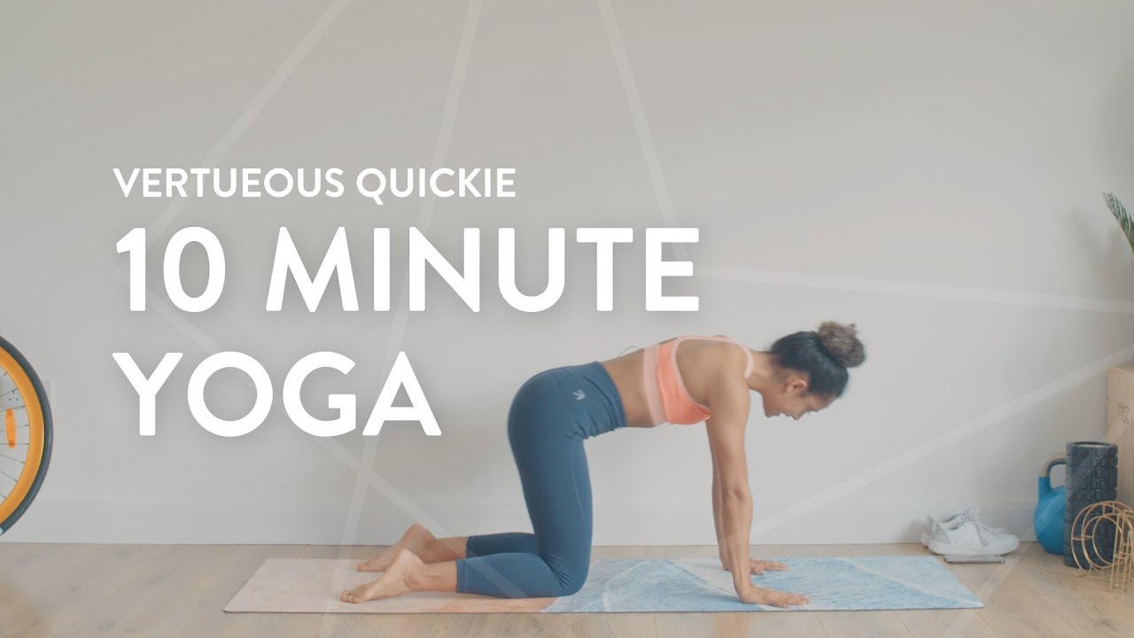 10 MINUTE YOGA QUICKIE | Full Sequence | Shona Vertue