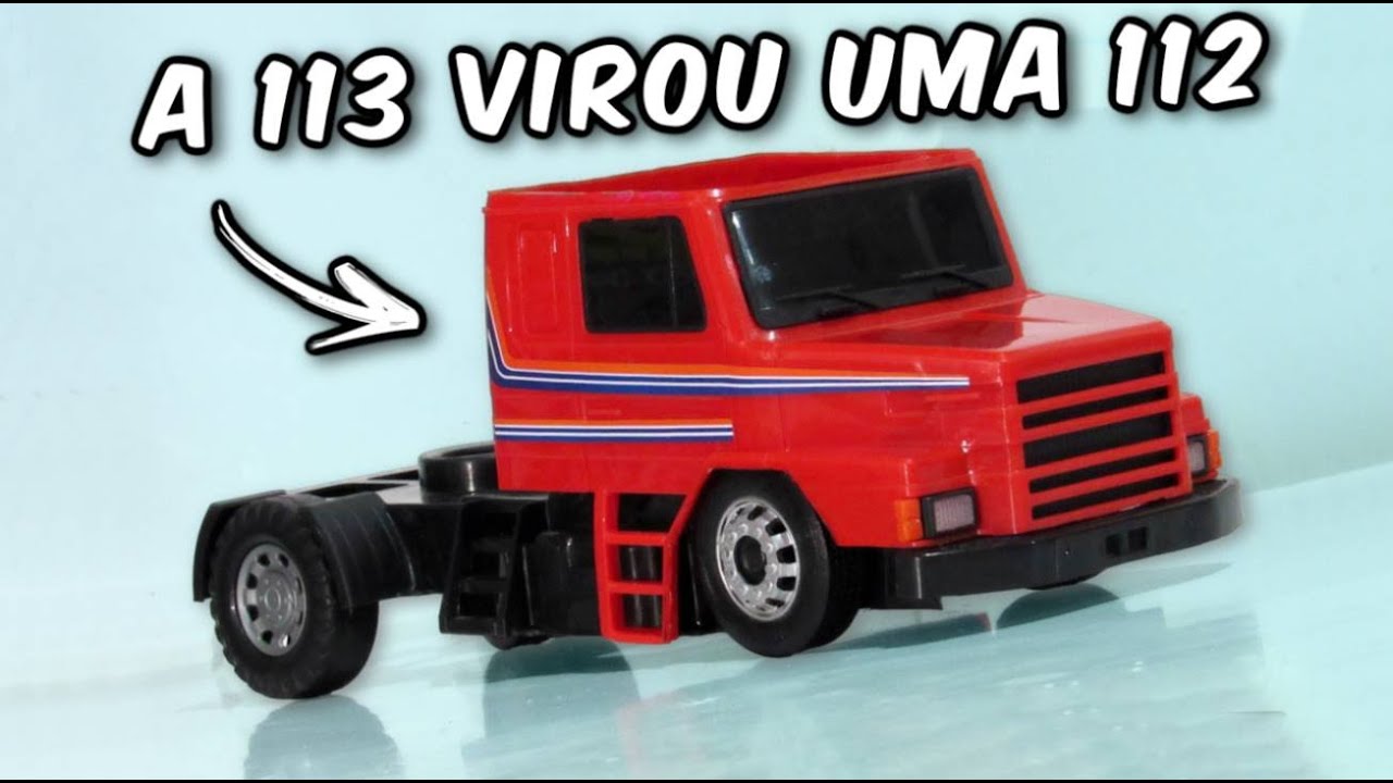 PICOTANDO TODA A MINI SCANIA 113 DE PLÁSTICO