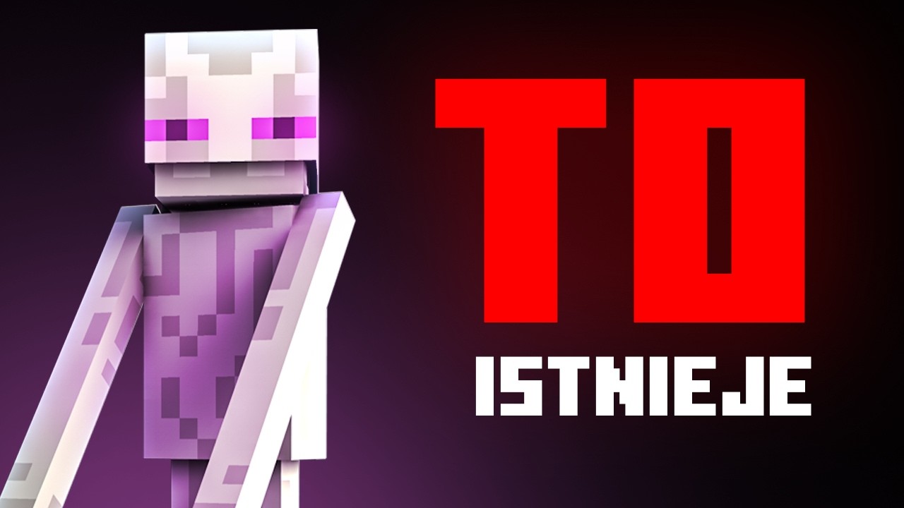 Biały Enderman ISTNIEJE w MINECRAFT!