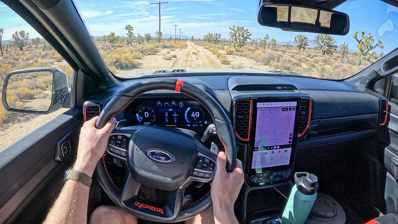 2026 Ford Ranger Raptor - POV Test Drive & Off-roading (Binaural Audio)