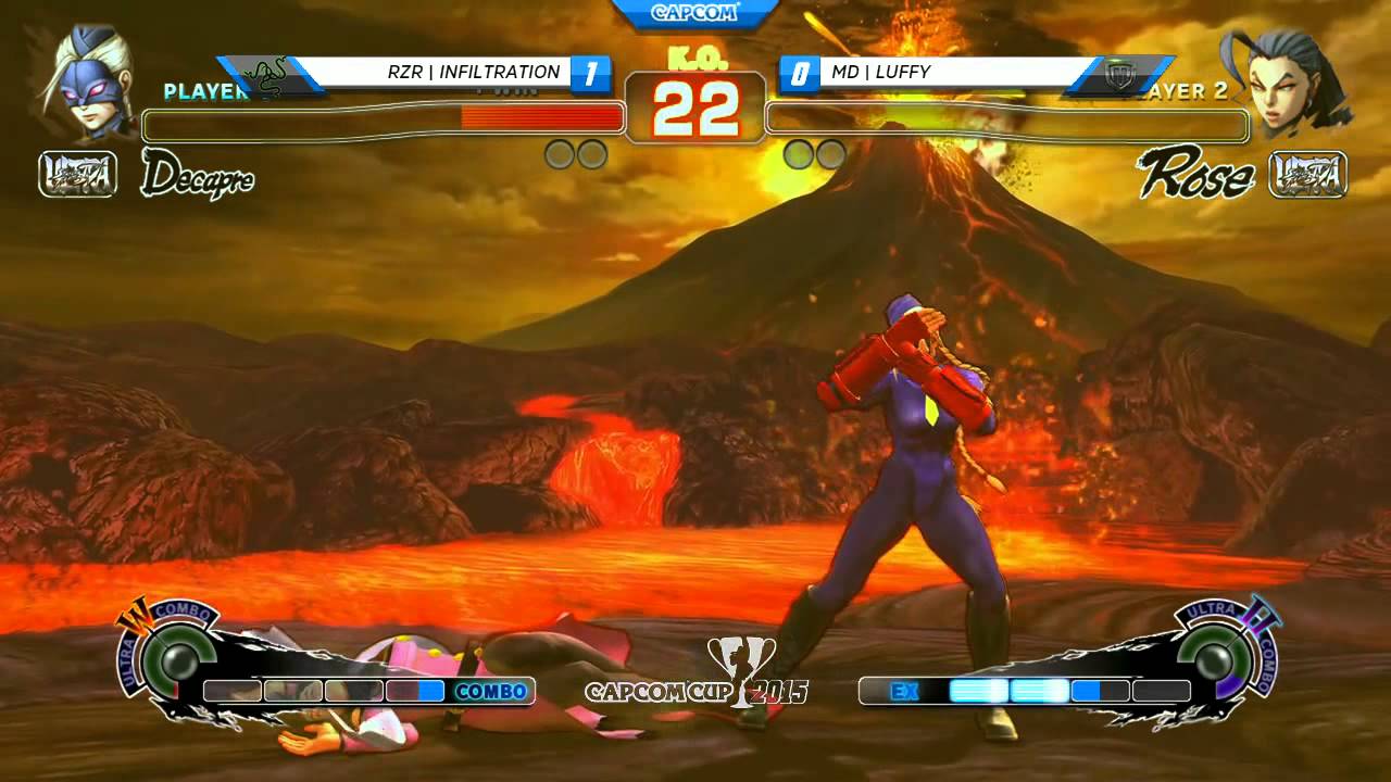 USFIV: RZR | Infiltration vs MD | Luffy - Capcom Cup 2015 - CPT 2015