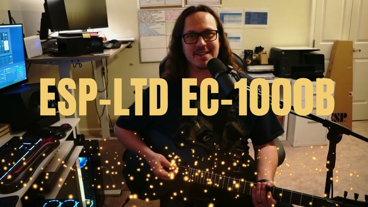 ESP LTD EC-1000B New ESP Baritone!!!