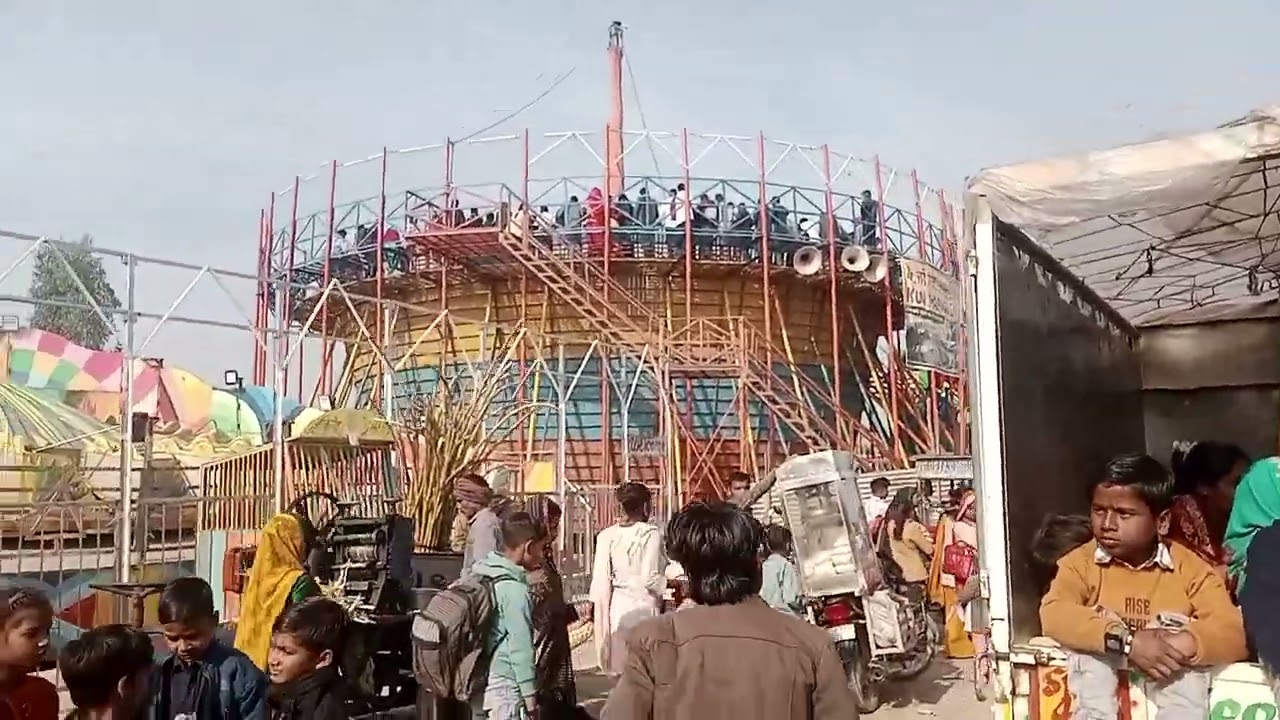 गंगा जी का मेला आप लोगों के लिए धन्यवाद #वायरल वीडियो#था