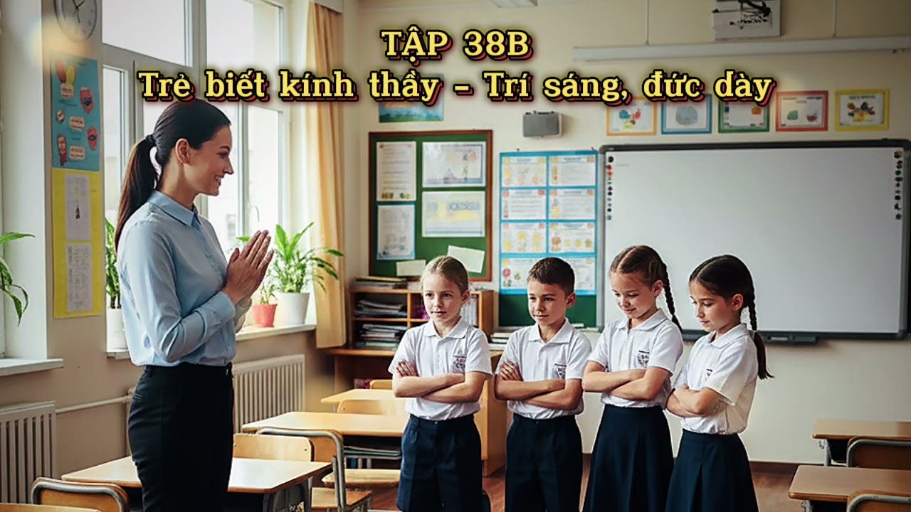 Tập 38B Con đường đạt đến nhân sinh hạnh phúc - "Trẻ biết kính thầy - Trí sáng, đức dày"