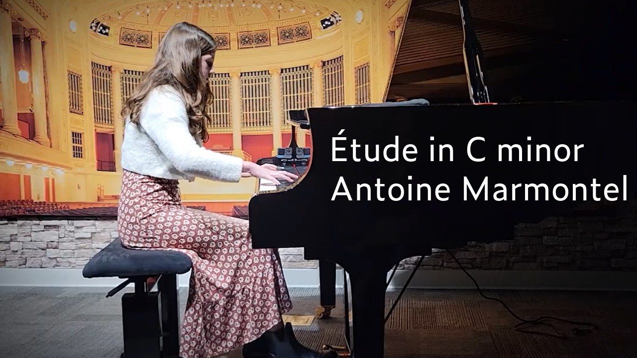Étude in C minor, Op. 108 No. 23 — Antoine Marmontel