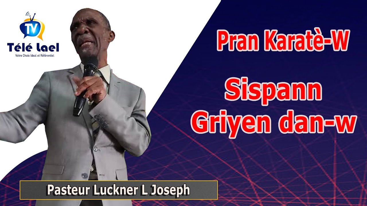 Pran Karaktè w l Sispann Kriyen dan W I Pasteur Luckner L Joseph