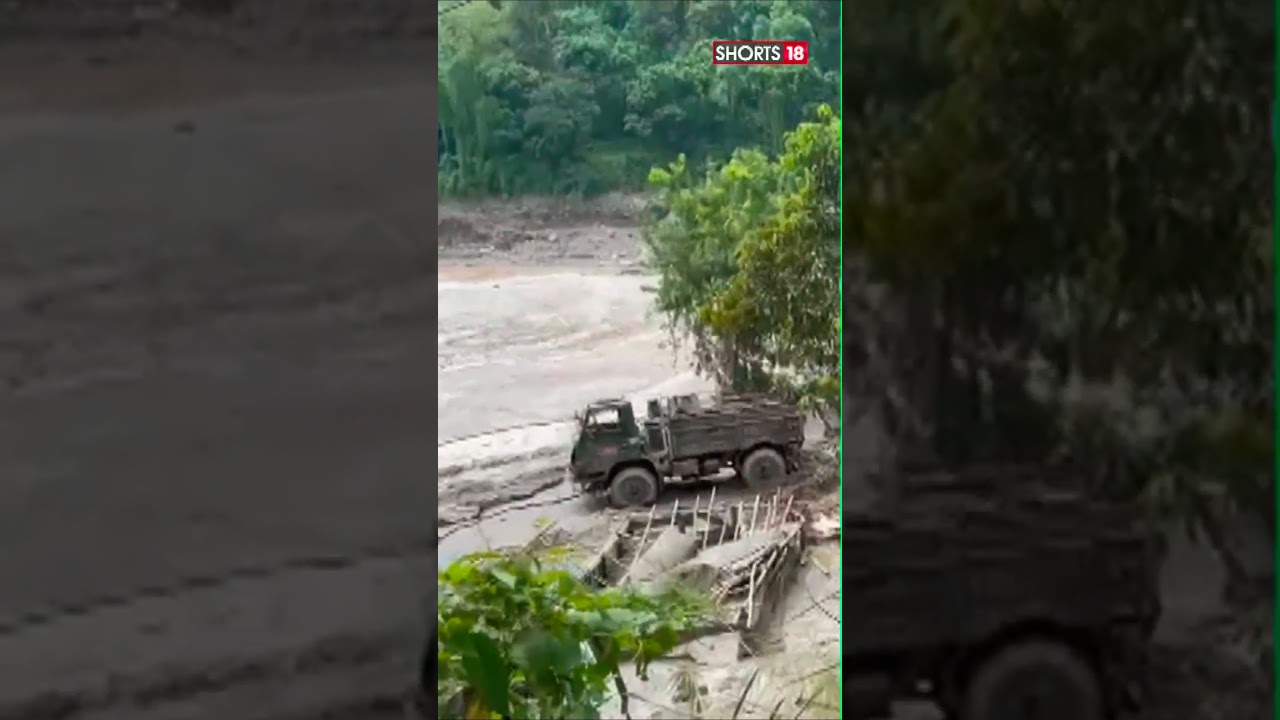 Sikkim Flood News Today | Visuals Of Aftermaths Of Deadly Flood In Teesta Due To Cloudburst | N18S