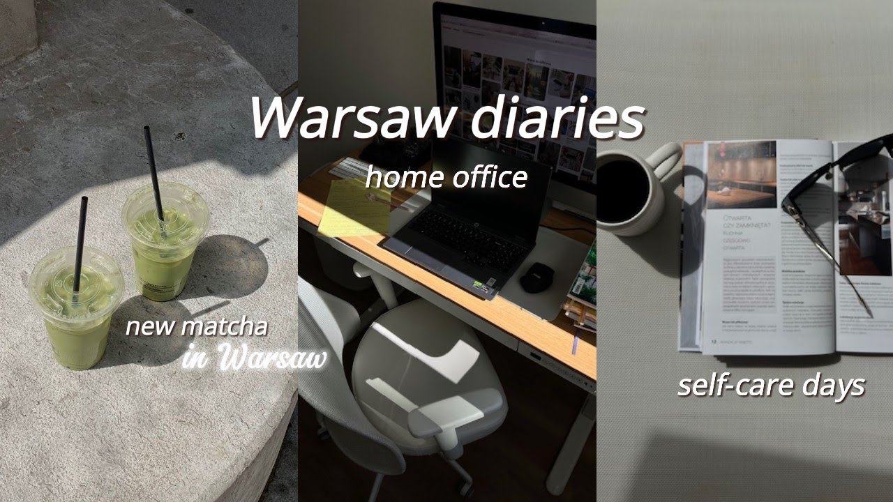 Warsaw slow life, najlepsza matcha w stolicy? kosmetyki i zapachy moje odkrycia | Misiakokosa