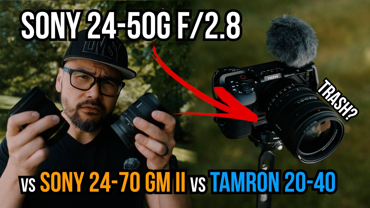 Is the Sony 24-50G trash vs Sony 24-70 GMII vs Tamron 20-40 ? #sony2450g