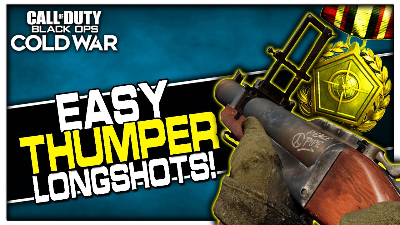Easy Thumper Longshots in Cold War! (+ How to Kill Nuketown Campers)