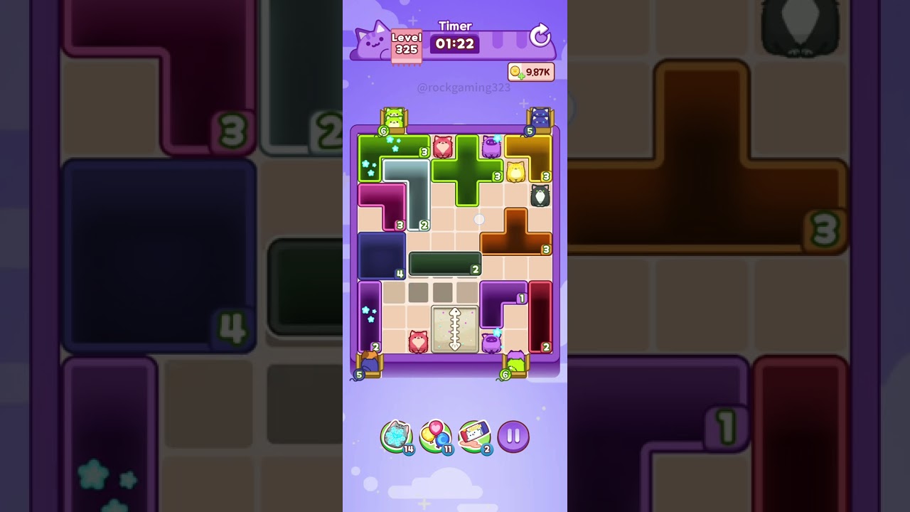 Drop the Cat! Level 325 Walkthrough