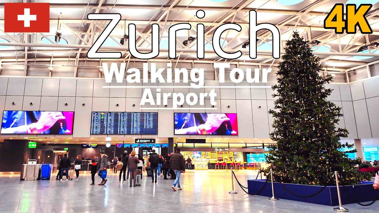Zurich Airport ✈️ Tour: A Walking Tour Of Switzerland's Largest Airport 🇨🇭