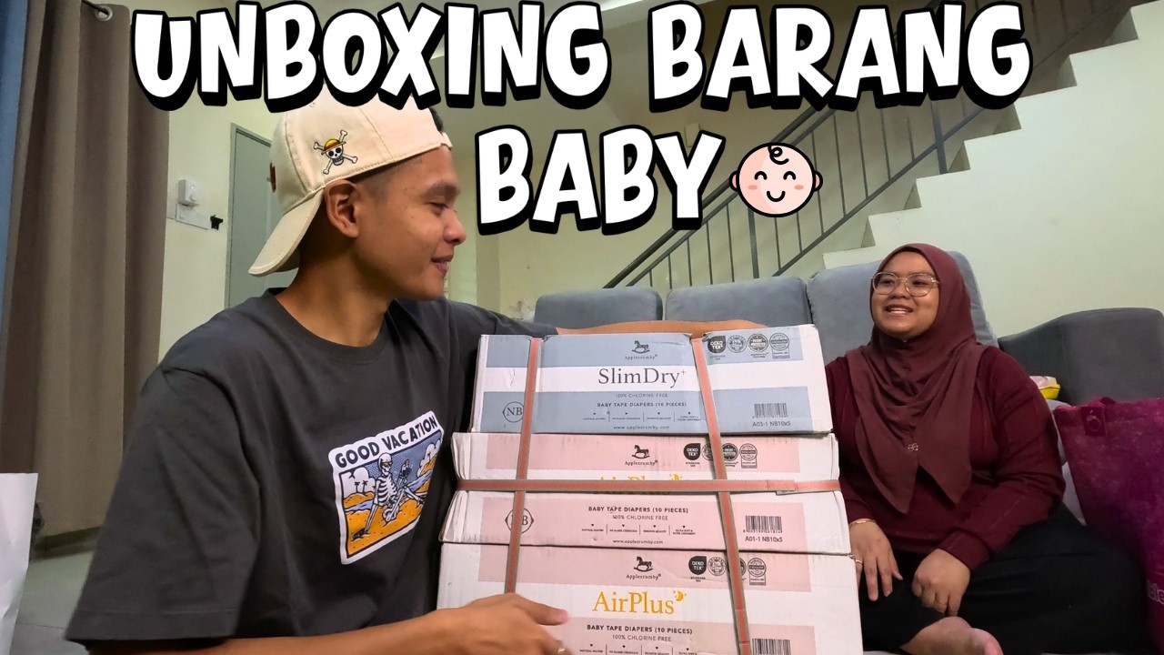 VLOG EP1: UNBOXING BARANG BABY! (Malaysia)