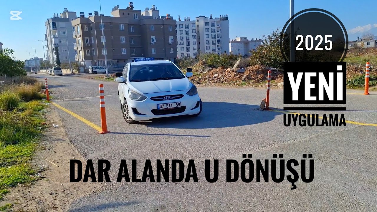 SINAVDA DAR ALANDA U DÖNÜŞÜ #direksiyonsınavı