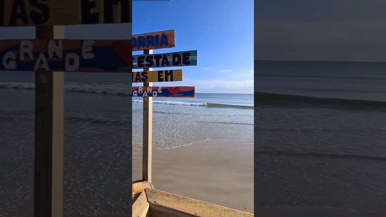 Playa de Canto Grande (Mar de Afuera) Bombinhas, Santa Catarina - Brasil