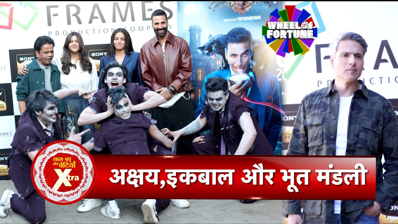 Akshay Kumar Shoots for Wheel of Fortune with Wamiqa Gabbi & Ekta Kapoor | SBB Xtra