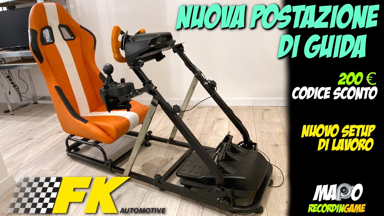 La mia nuova postazione di guida FK INTERLAGOS