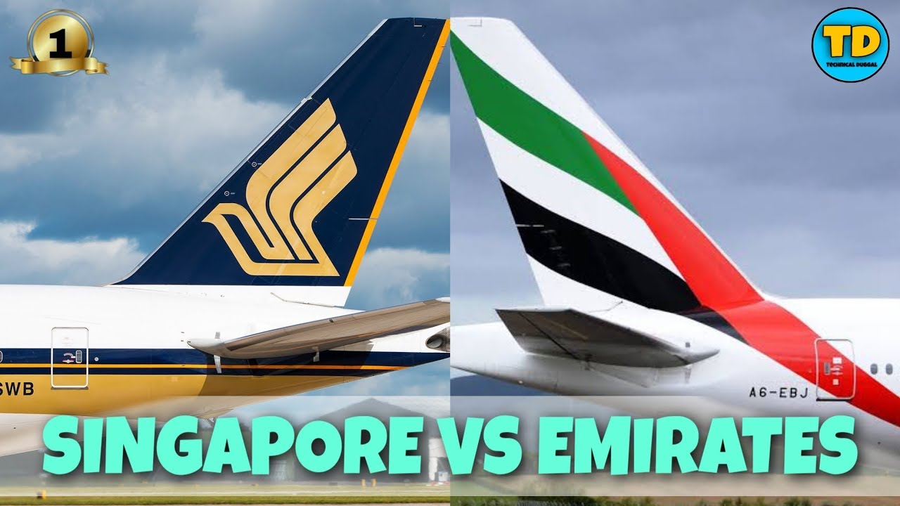 Singapore Airlines vs Emirates Airline Comparison 2020 ! All details