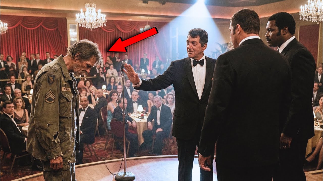 Dean Martin Saw a Homeless Veteran Being Dragged Out — What He Did Next Shocked His Entire Audience