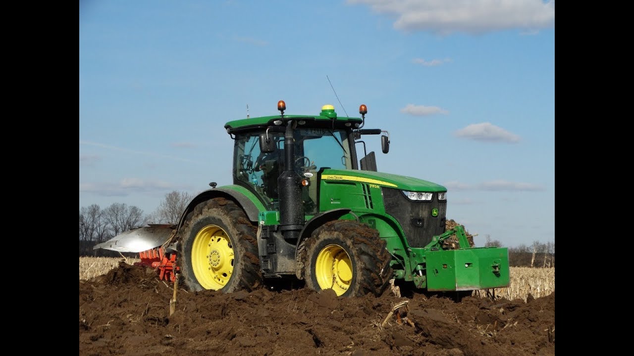 Tragicznie ciężka orka zamarzniętej gliny -John Deere 7250r VS Kuhn Multimaster