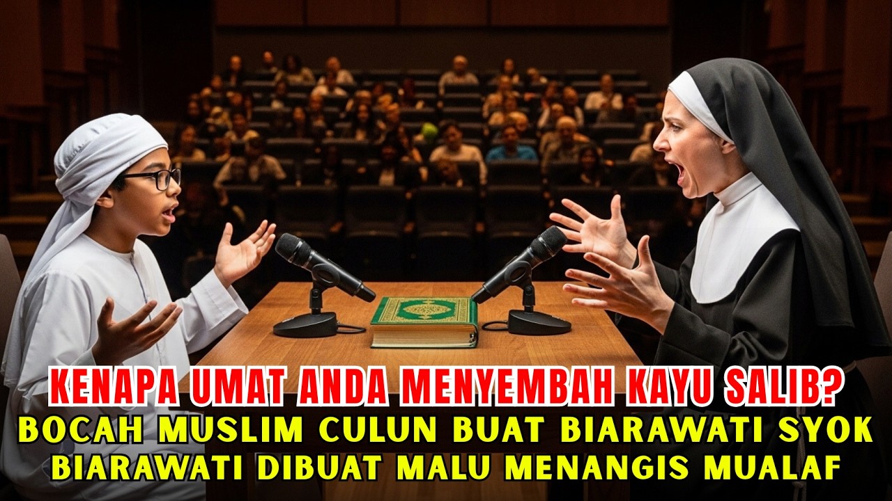 PERTANYAAN BOCAH MUSLIM CULUN INI BUAT BIARAWATI SOMBONG TERKEJUT TAK PERCAYA YESUS BUKAN TUHAN?