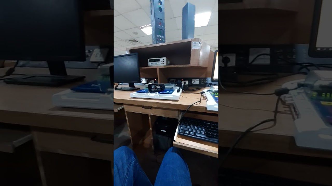 Checking positions and stability of pendulum using labview at Seecs, Nust