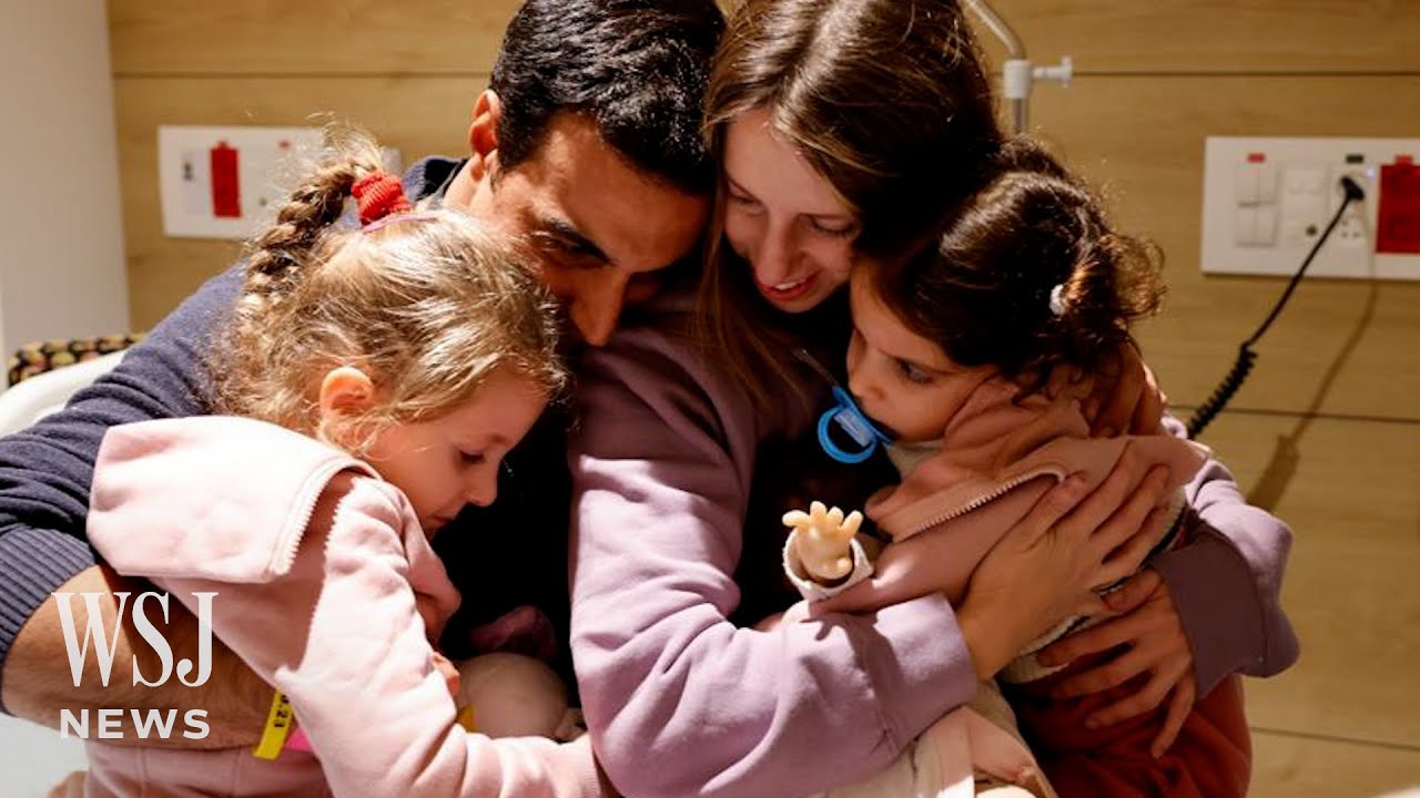 Watch: Israeli Hostages Reunite With Families After Release | WSJ News