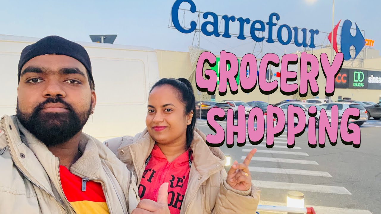 Romania 🇹🇩 Carrefour Grocery 🛍️ Shopping 😎 ❤️ Hesh & Oshi ❤️ #shopping time🛍️ #happy😊