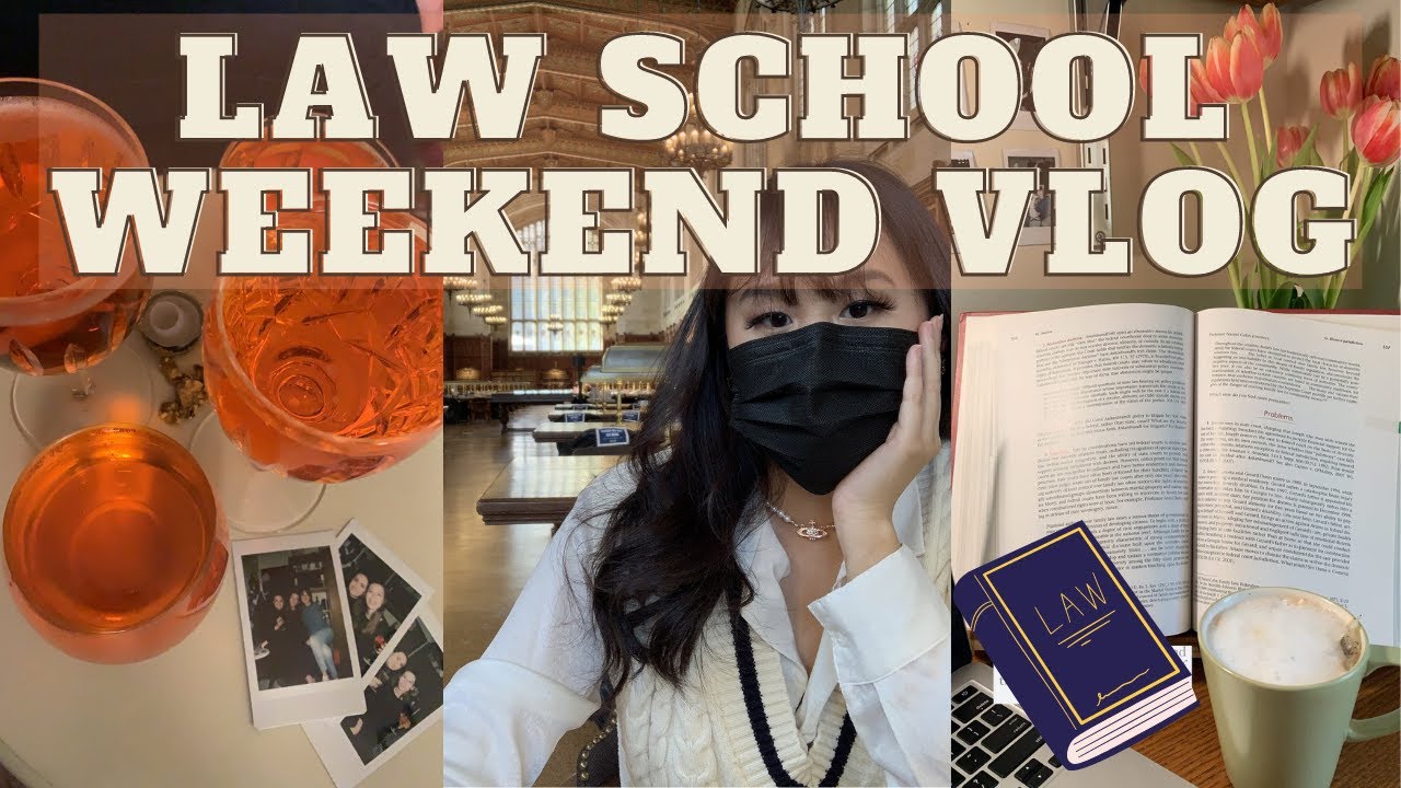 LAW SCHOOL WEEKEND VLOG: Trader Joes Haul, Study with Me, staying productive