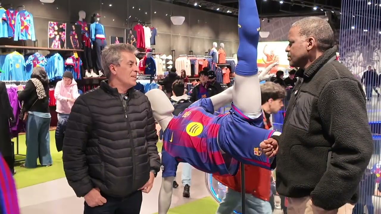 RTVAM REGISTA MOMENTOS EMOCIONANTES QUE ANTECEDERAM O JOGO ENTRE O FC BARCELONA E O FC COPENHAGA