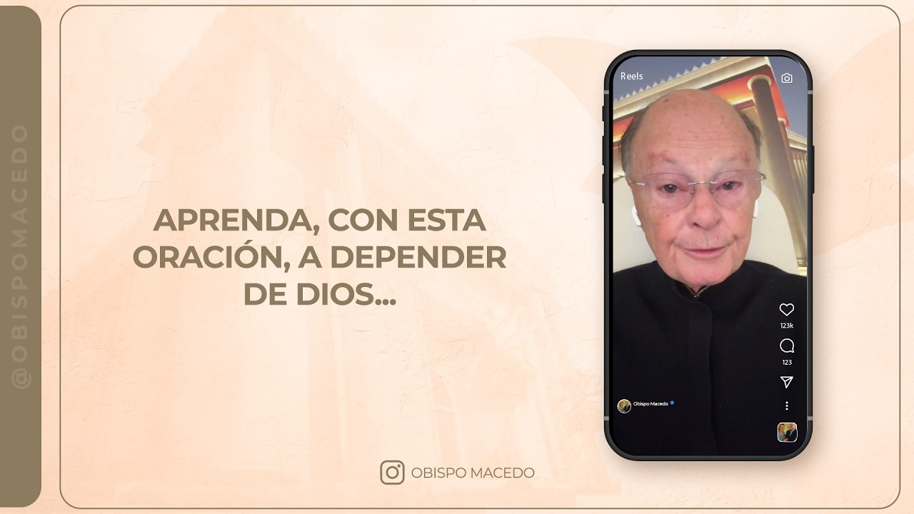 APRENDA, CON ESTA ORACIÓN, A DEPENDER DE DIOS...