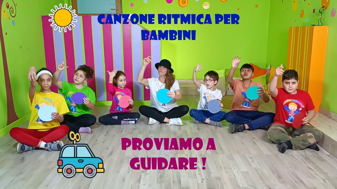 CANZONE RITMICA SPIRITOSA PER BAMBINI DELL'INFANZIA E DELLA PRIMARIA -