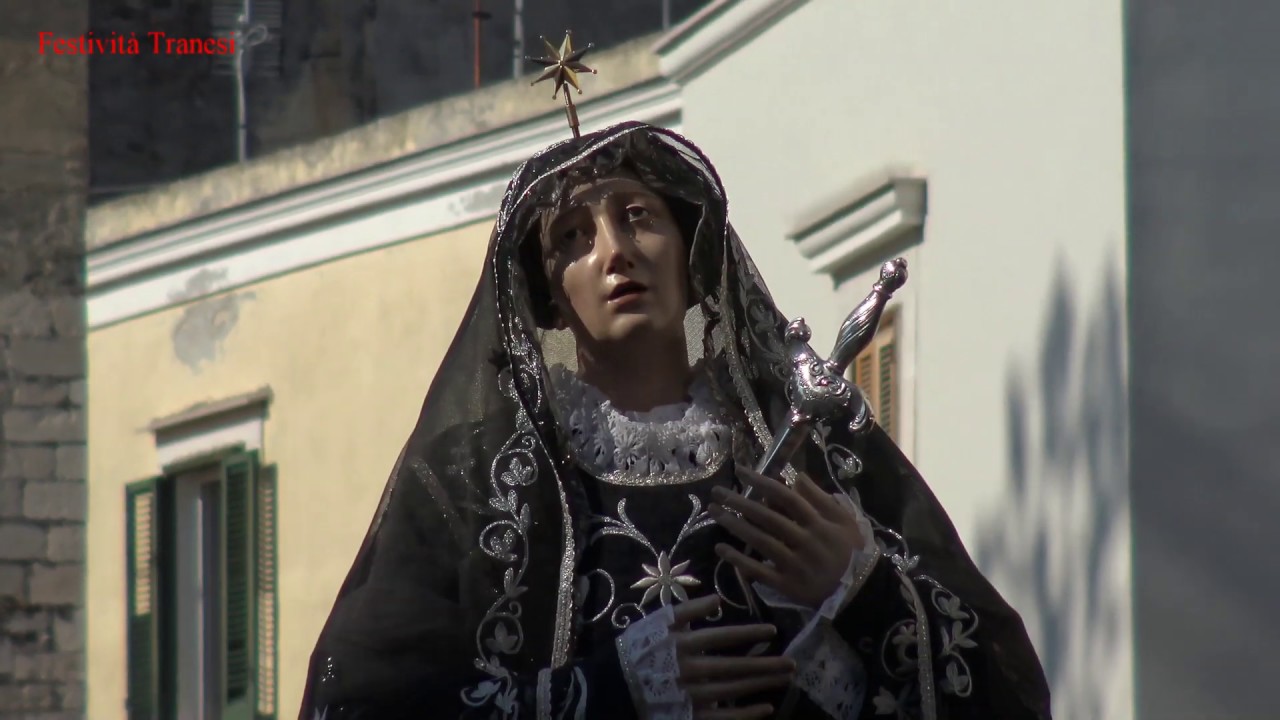 TRANI - Processione Penitenziale della B.V. Addolorata