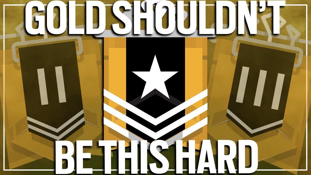 Copper to Diamond: Can I Get Gold 1? - Rainbow Six Siege