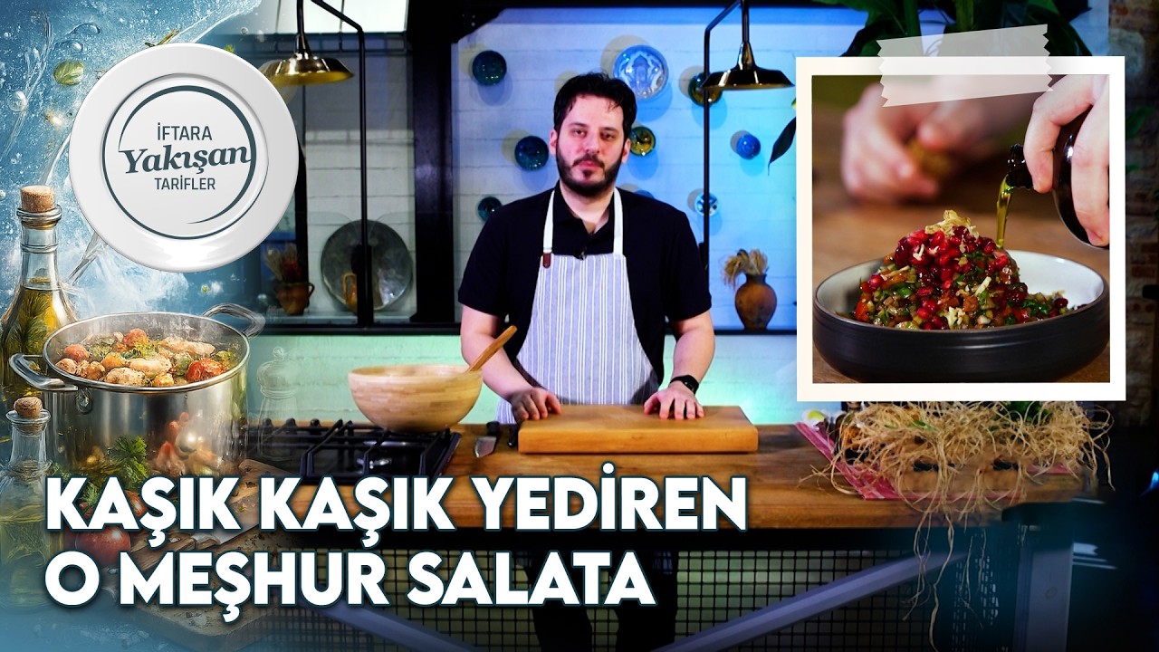 Vişneli Gavurdağı Salatası: Ezber Bozan Lezzet | Gürkan Kaya ile İftara Yakışan Tarifler 9. Bölüm