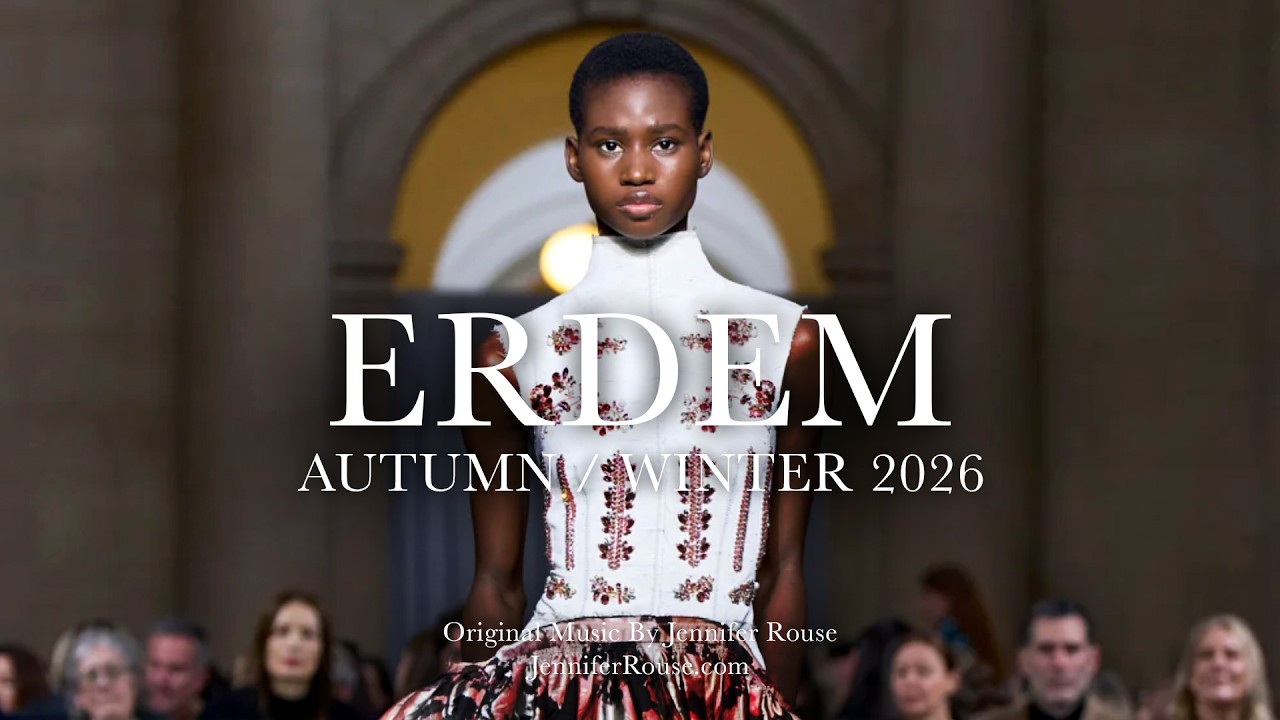 ERDEM Fall / Winter 2026 Fashion Show (FW26) | London | Original Music by Jennifer Rouse