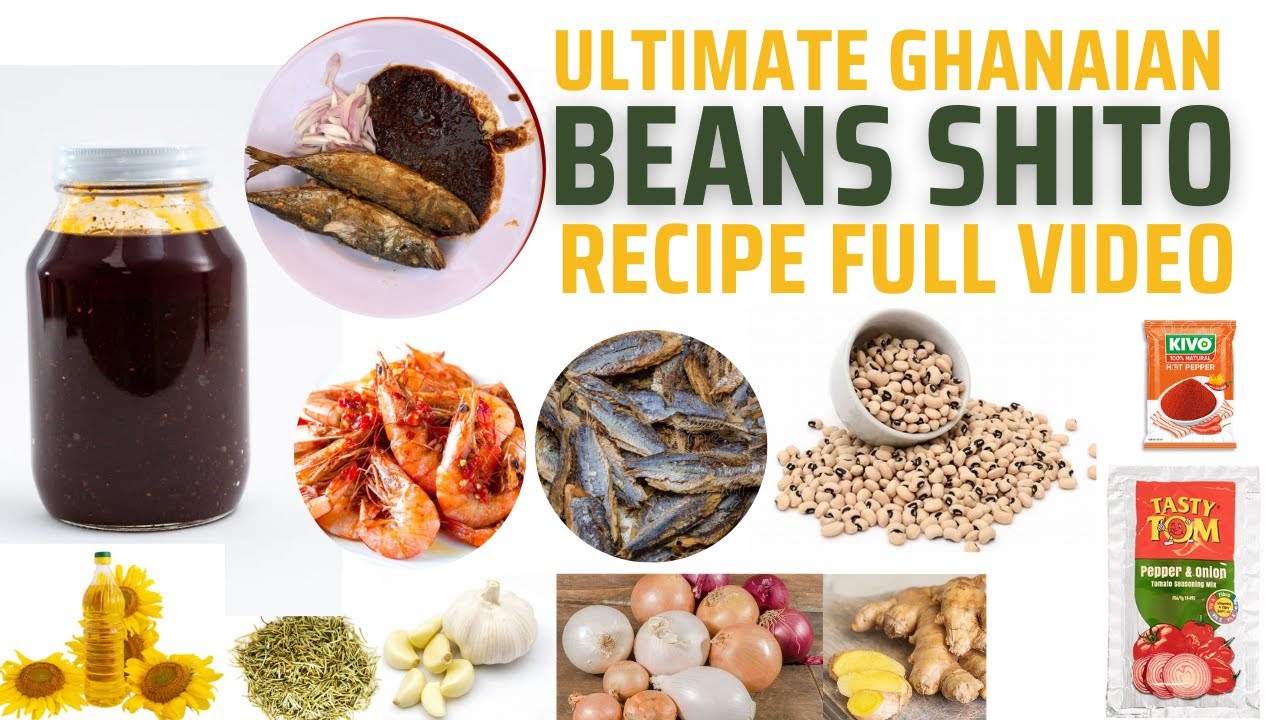 Ultimate Ghanaian Beans Shito Recipe | Authentic Shitor Din with Fante Kenkey & Sardines Gravy