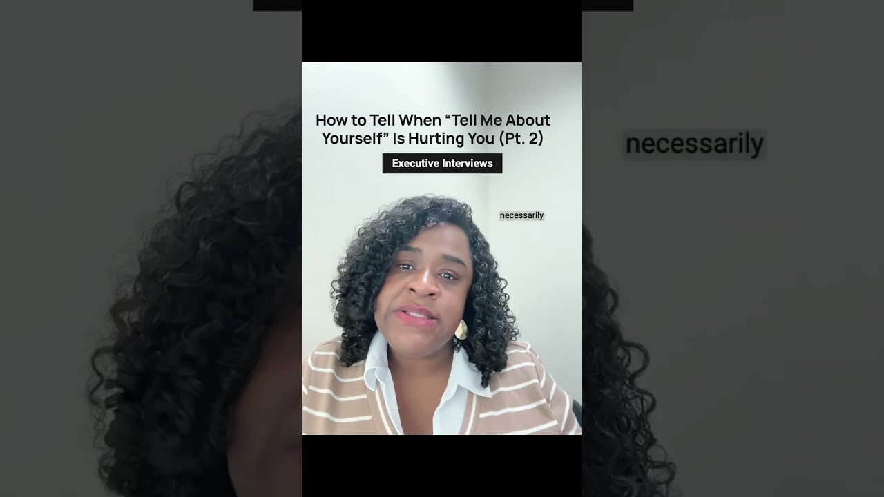 How to tell when your answers in interviews are hurting you.