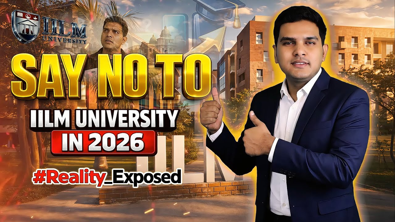 IILM University TRUTH 🚨 100% Scholarship Real or Fake? | BBA MBA BTech Admission 2026